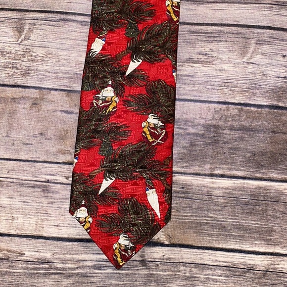 Silk Christmas tie Ferrell Reed for Suiter’s - Picture 2 of 3
